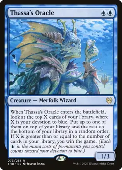 MTG Thassa's Oracle - Foil - Promo Pack, NM-Mint, English Promo Pack: Theros Bey - Image 1