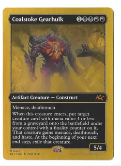 Coalstoke Gearhulk (First-Place Foil) Aetherdrift Foil - Image 1