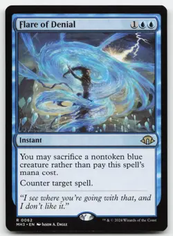 Flare of Denial #62 (NM) Modern Horizons 3 MH3 Magic MTG - Image 1