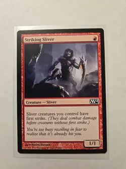 Striking Sliver - Core Set 2014 M14 - LP - Common - Creature - Image 1