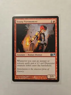 Young Pyromancer - Core Set 2014 M14 - LP - Uncommon - Creature - Image 1