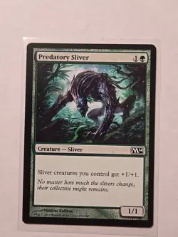 Predatory Sliver - Core Set 2014 M14 - LP - Common - Creature - Image 1