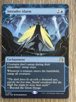 MTG - Intruder Alarm - NM - Showcase Art - Wilds of Eldraine 0021 - Magic - Image 1