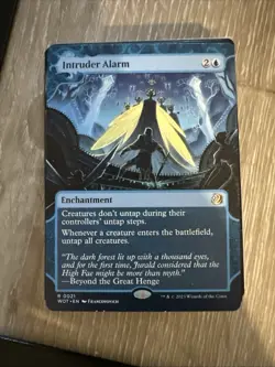 MTG - Intruder Alarm - NM - Showcase Art - Wilds of Eldraine 0021 - Magic - Image 4
