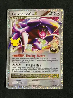 ✨Pokemon Garchomp C Lv.X 145/147 Celebrations Ultra Rare Holo Promo NM - Image 1