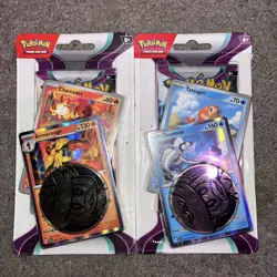 Pokemon TCG Paldea Evolved Blister Pack With Promo (Lot Of 2) - Image 1
