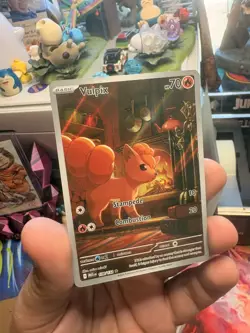 Vulpix 138/132 Me01: Mega Evolution Illustration Rare 70 HP Holo Pokemon TCG - Image 1