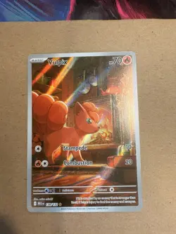 Vulpix 138/132 Me01: Mega Evolution Illustration Rare 70 HP Holo Pokemon TCG - Image 2
