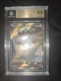 Pokemon TCG Galarian Perrserker V Sword & Shield - Lost Origin 184/196 Holo... - Image 1