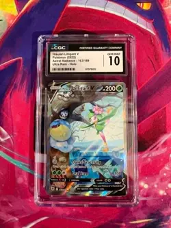 Hisuian Lilligant V 163/189 Astral Radiance English CGC Graded 10 Pokemon TCG - Image 1