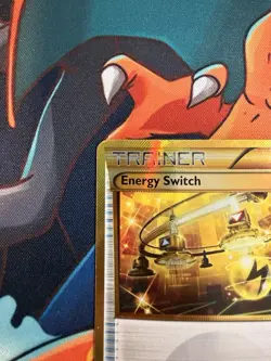 Energy Switch Pokemon XY-Roaring Skies 109/108 Gold Secret Rare HP - Image 2