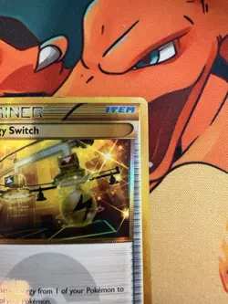 Energy Switch Pokemon XY-Roaring Skies 109/108 Gold Secret Rare HP - Image 3