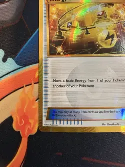 Energy Switch Pokemon XY-Roaring Skies 109/108 Gold Secret Rare HP - Image 5
