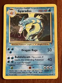 Gyarados 12/110 Holo Legendary Collection Pokemon TCG - Image 1