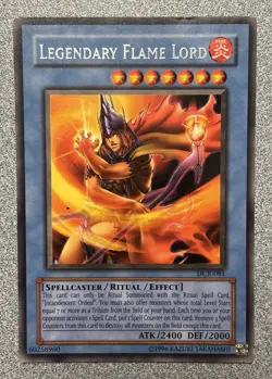 Legendary Flame Lord DCR-081 Dark Crisis Rare Unlimited Edition LP - Image 1