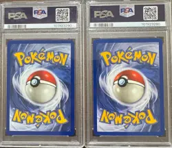 PSA 8 GRIMER 48 & MUK 28 1ST EDITION FOSSIL POKEMON - Image 2