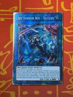 YUGIOH SKY STRIKER ACE - SHIZUKU STARLIGHT RARE NM L26D-ENS26 - Image 1