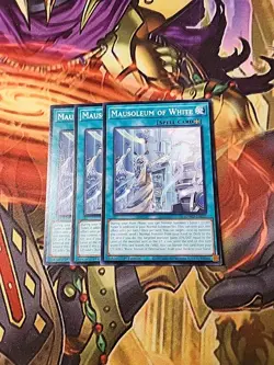 3X Mausoleum Of White SDWD-EN023 Common 1st Edition NM Yugioh - Image 1