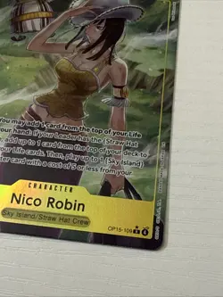 One Piece OP15-109 R Alt Art Nico Robin Adventure on KAMI's Island ENGLISH OP15 - Image 4