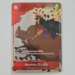 One Piece - P-001 - Monkey.D.Luffy Gift Collection 2023 Promo US Seller - Image 1