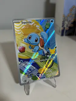 Pokemon Tcg Black Star Promo Squirtle #039 First Partner - Image 1