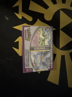 Pokemon TCG World Championships Deck 2004 Kevin Nguyen Team Rushdown deck sealed - Image 1