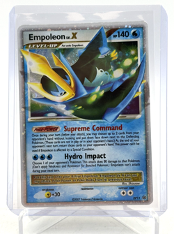 Pokemon Empoleon LV.X DP11 Diamond & Pearl Promo Holo 140 HP Level Up - Image 1