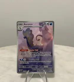 Pokemon TCG Aurorus 092/088 Perfect Order Illustration Rare Holo - Image 1