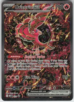ORICORIO EX 024 HOLO ME: MEGA EVOLUTION PROMO POKEMON PROMO NM/M - Image 1