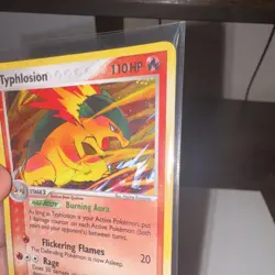Pokemon Typhlosion Holo Rare 17/115 Unseen Forces 110 HP English (Creased) - Image 3