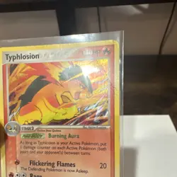 Pokemon Typhlosion Holo Rare 17/115 Unseen Forces 110 HP English (Creased) - Image 4