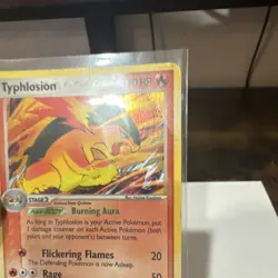 Pokemon Typhlosion Holo Rare 17/115 Unseen Forces 110 HP English (Creased) - Image 5