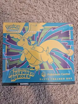 Ascended Heroes Pokemon Center ETB (Elite Trainer Box) SEALED - Image 1