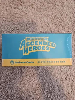 Ascended Heroes Pokemon Center ETB (Elite Trainer Box) SEALED - Image 3