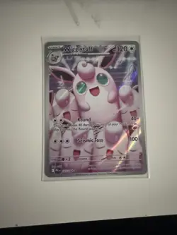 Pokemon TCG Wigglytuff 105/094 Illustration Rare Phantasmal Flames NM/M - Image 1