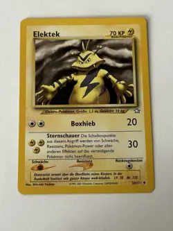 Pokemon - Elektek - 33/111 - Neo Genesis - Deutsch - Image 1