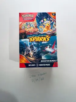 POKEMON TCG SCARLET & VIOLET SURGING SPARKS FACTORY SEALED BOOSTER BUNDLE - Image 1