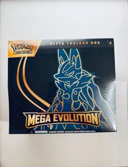 Pokemon TCG Mega Evolution Elite Trainer Box Lucario - Factory Sealed - Image 1