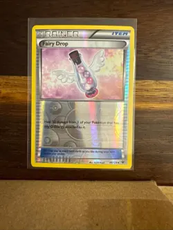 Fairy Drop 99/124 Uncommon Fates Collide Pokemon Reverse Holo Near Mint - Image 1