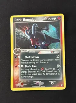 Dark Houndoom EX Team Rocket Returns Holo 5/109 Pokemon - Image 1