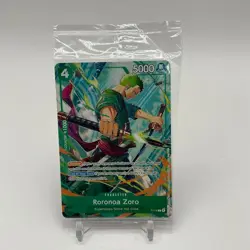 Roronoa Zoro One Piece Card Game P-114 Sealed - Image 1
