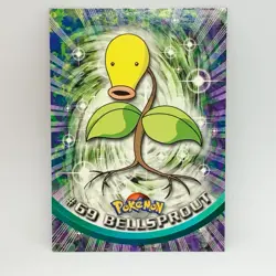 Bellsprout #69 - Topps TV Animation Trading Card - Pokemon Card - EXC - Image 1