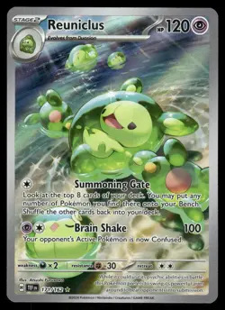 Pokemon Cards Reuniclus 171/162 Temporal Forces Illustration Rare NM - Image 1