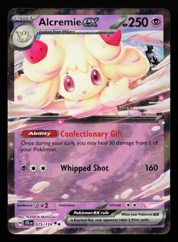 Alcremie ex 075/159 Holo Journey Together Pokemon Card - Image 1