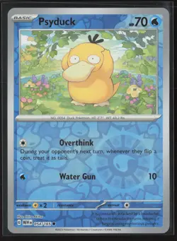 Psyduck - Common SV: Scarlet & Violet 151 054/165 NM Pokemon Card Reverse Holo - Image 1