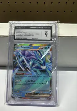 Suicune ex 010/034 Trading Card Game Classic Holo - Image 1