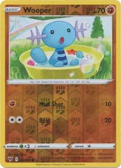 Wooper 83/185 Reverse Holo | Vivid Voltage | Pokemon Card - Image 1