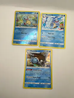 Pokemon Karte TCG Turtok 015+016+017/078 Pokemon GO Holo Rare Englisch NM - Image 2