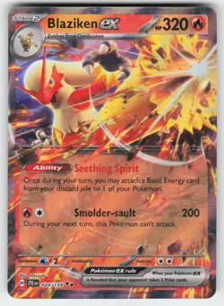 Blaziken ex 024/159 Double Rare Journey Together Pokemon Near Mint - Image 1