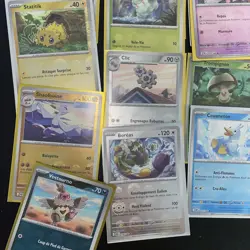 Lot de 23 cartes Pokeball Pokemon FR -10.5 BLK WHT (G7) - Image 5